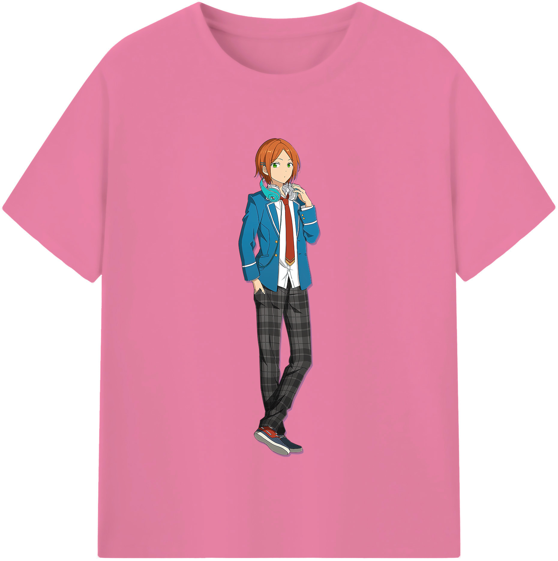 （画像用） あんさんぶるスターズ! Ensemble Stars 綿100％半袖Tシャツ（フロントプリント）